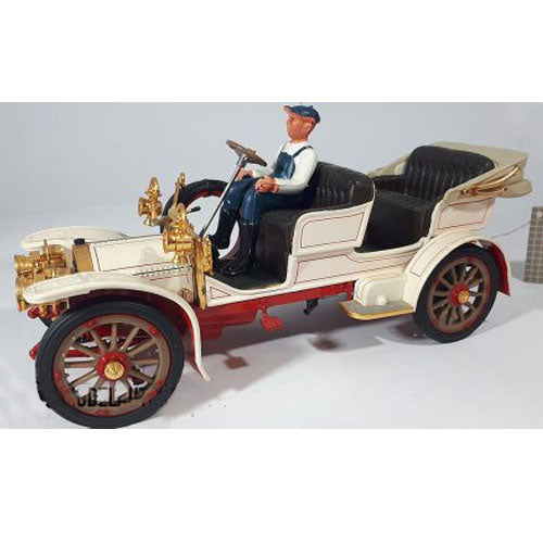 1904 Mercedes Simplex (Wit) 1:24 Franklin Mint (Opruiming)