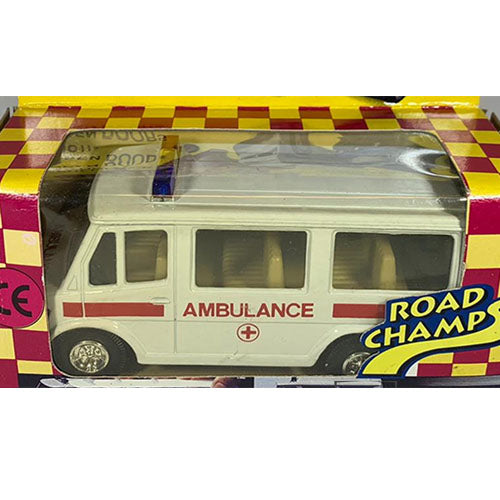Road Champs Emergency Series Ambulance – Welly 1:43 (11cm)