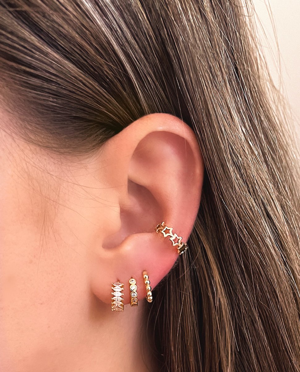 Dotty Hoop Oorbellen