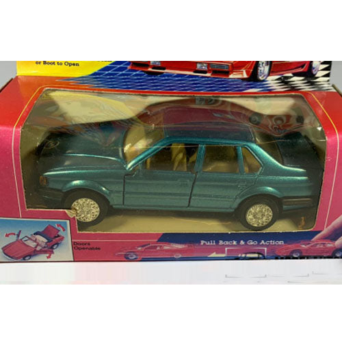 Super Racer BMW Pull Back & Go (Groen) – Welly 1:43 (11cm)
