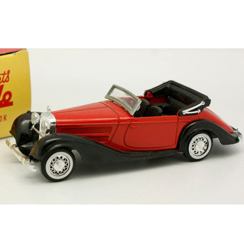 Mercedes 540K (Rood) (12cm) 1/43 Solido (Opruiming)