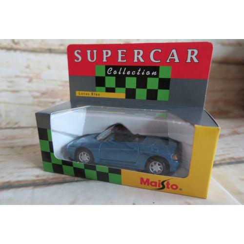 Lotus Elan 1:43 Maisto (blauw) (11 cm) (Opruiming)