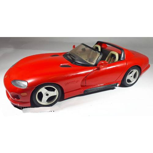 Dodge Viper RT10 (Rood) (25cm) 1:18 Bburago (Opruiming)