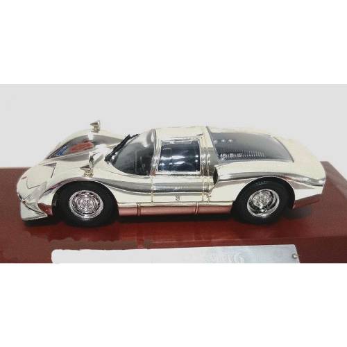 Porsche 906 (Zilver) (10 cm) 1/43 Silver-Cars Collection (Opruiming)