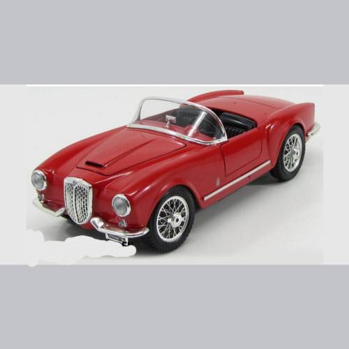 Lancia Aurelia B24 Spider 1955 (Rood) (25 cm) 1/18 Bburago