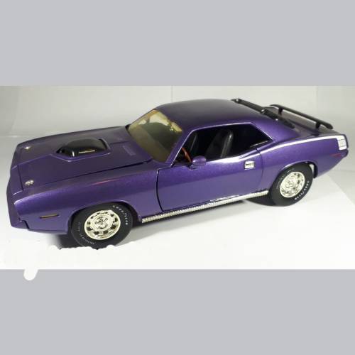 Plymouth Hemi Cuda 1970 (Paars) (25cm) 1:18 ERTL (Opruiming)