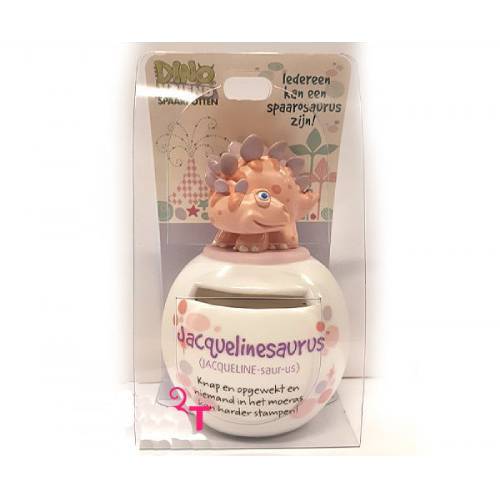 Jaquelinesaurus Dino Vriend spaarpot