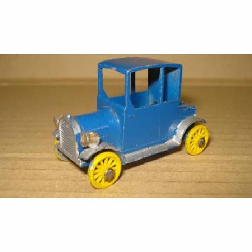 Klassieke auto 1950 uit England door Charbens (Blauw).