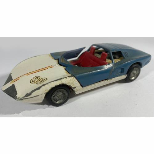 Monza GT (Wit/blauw) (10cm) Tekno (Opruiming)