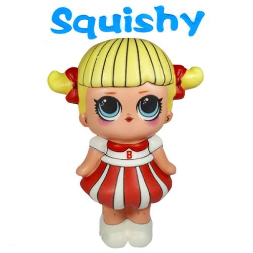 Squishy Figuurtje LOL Surprise Cheer Captain 15 cm