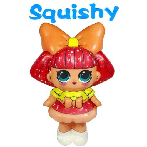 Squishy Figuurtje LOL Surprise Glitter Queen 15 cm