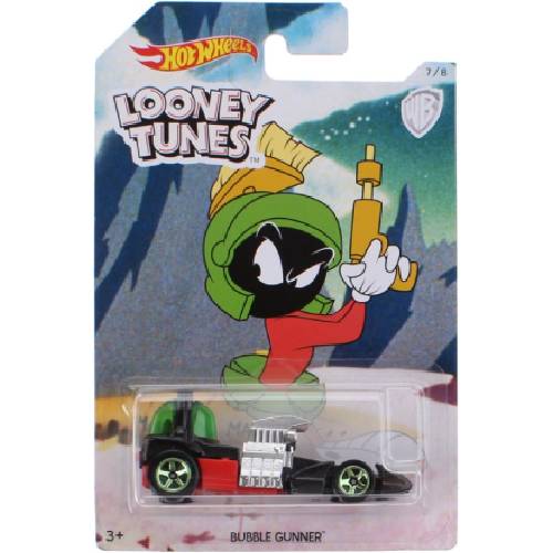 Bubble Gunner, Looney Tunes, Marvin the Martian – Hot Wheels 1:64