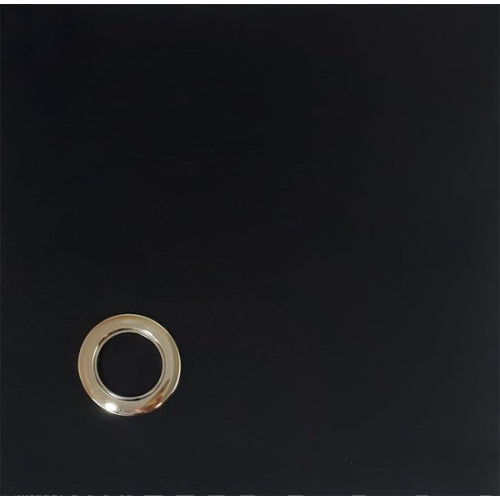 Wijnkoeler Servet Zwart met Gouden Ring (6 stuks)