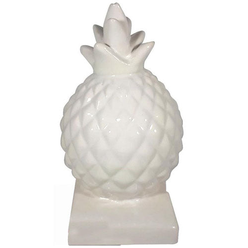 Ananas spaarpot (wit) 16 cm