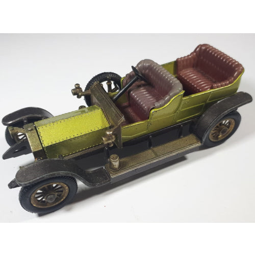 Rolls Royce Silver Ghost (Groen) 1:43 Matchbox (11cm) (Opruiming)