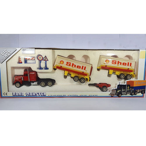 Shell Oil Tanker Truck – Road Monster 1:64