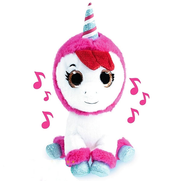 K3 Eenhoorn Pluche Knuffel met Muziek 24 cm (Opruiming)