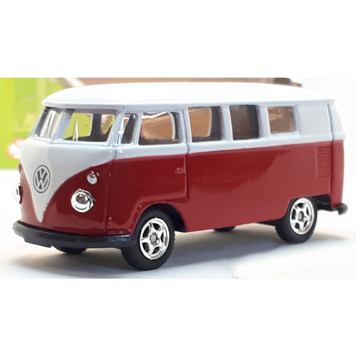 Volkswagen 1962 T1 wit – Welly 1:64 (Opruiming)