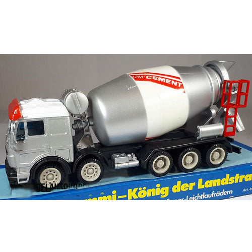 Cementwagen (Zilver) (15cm) Super-Bremmi (Opruiming)