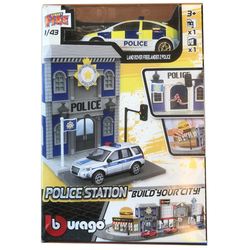 Bburago Streetfire Police Station (Build Your City)