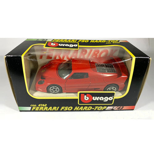 Ferrari F50 Hard-Top (Zwart) – Bburago 1:43 (11cm) (Opruiming)