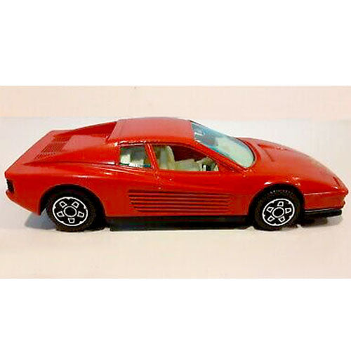 Ferrari Testarossa 1984 (rood) (11 cm) 1:43 Bburago (Opruiming)
