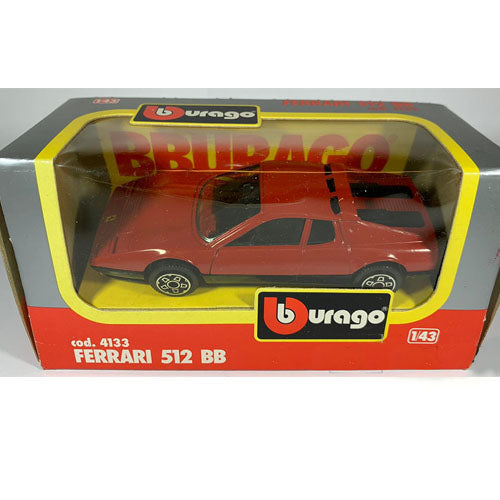 Ferrari 512 BB (Rood) – Bburago 1:43 (11cm) (Opruiming)