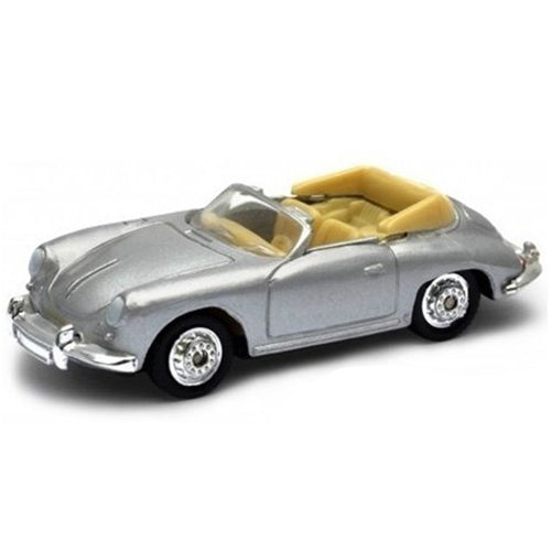 Porsche 356b zilver – Welly 1:64