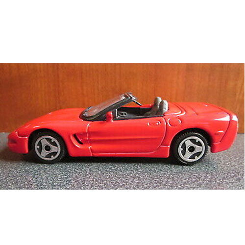 Chevrolet Corvette Convertible 1998 (Rood) 1/43 Street Fire Bburago (Opruiming)