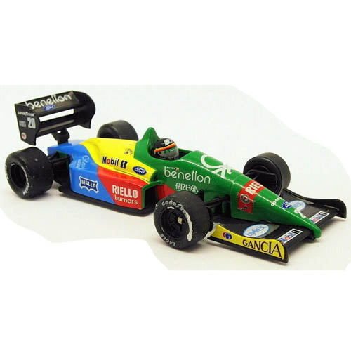 Ford Benetton B188 Thierry Boutsen (Groen/Geel/Blauw) (10 cm) 1/43 Onyx (Opruiming)