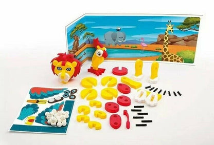 Clementoni – Creatief Speelgoed 3D Puzzel – Spongy Animals