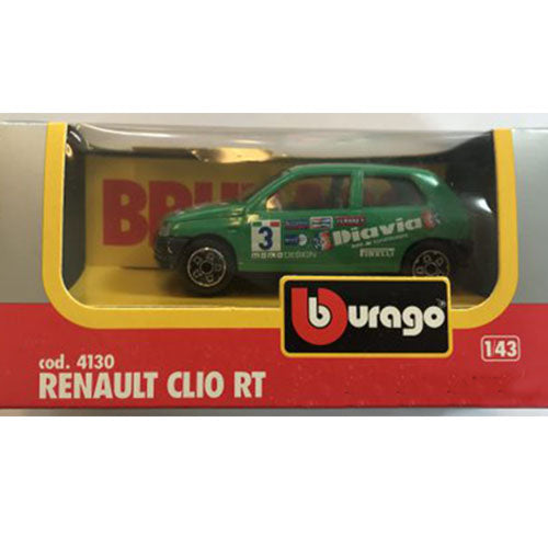 Renault Clio RT 1:43 (11 cm) Bburago (Opruiming)