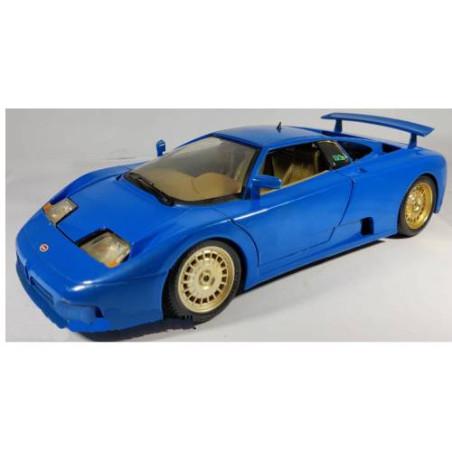 Bugatti 11GB 1991 (Blauw) (23cm) 1:18 Bburago (Opruiming)
