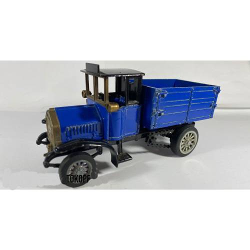 M.A.M. Erster Diesel Lastwagen 1923 (Blauw) (14cm) (Opruiming)