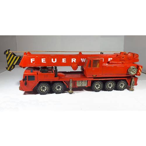 Brandweerwagen met kraan 340 PS 12ZYL Tragkraft (Rood) (28cm) Syku (Opruiming)