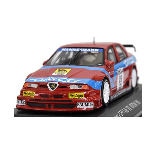 1995 Alfa Romeo 155 DTM Team Alfa Corse 2 G. Fisichella (Rood) 1/43 Minichamps