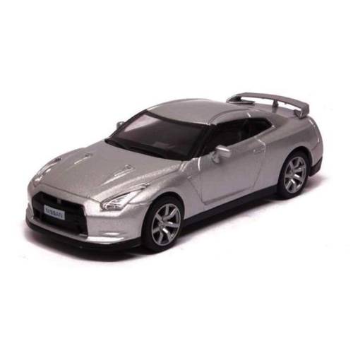 Nissan GT-R 2008 (Zilver) 1/43 Magazine models