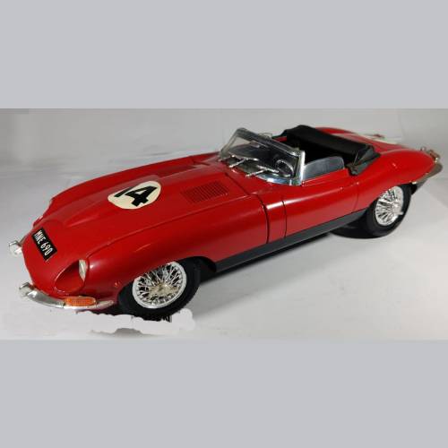 Jaguar XK.E (Rood) (27cm) 1:18 Tonka (Opruiming)