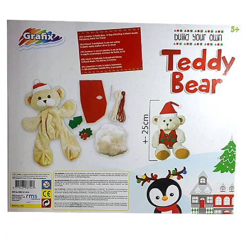 Maak je eigen Pluche Teddybeer Knuffel – Knutsel Speelgoed voor Kinderen