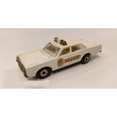 Mercury Police Car (Wit) (7,5cm) (Opruiming)