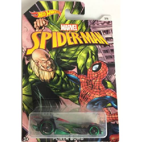 Power Bomb, Marvel Spiderman – Hot Wheels 1:64