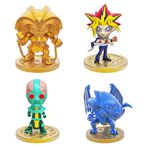 Yu-Gi-Oh! Collectible Figure Pack 6 cm (Exodia the Forbidden One + Yami Yugi + Jinzo + Blue-Eyes White Dragon)