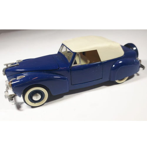 Lincoln Continental (Blauw) 1/43 (12cm) (Opruiming)
