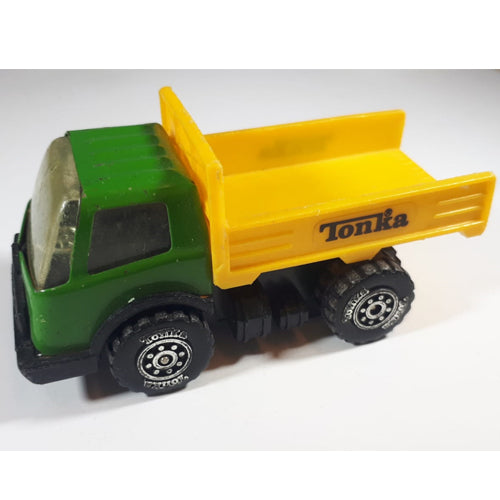 Tonka Vrachtwagen geel/groen (Opruiming)