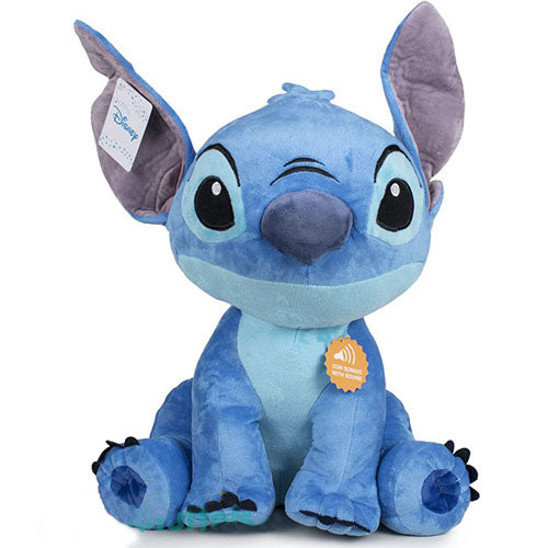 Stitch – Disney Lilo & Stitch Blauwe Pluche Knuffel (35 cm) (Opruiming)